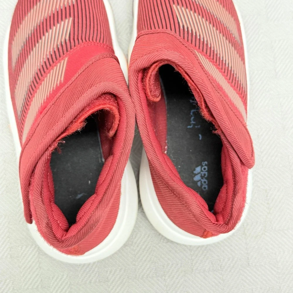 Adidas Harden Vol 3 Shoes Unisex Kids Size 1.5‎ Red Basketball Mid Top EH1924